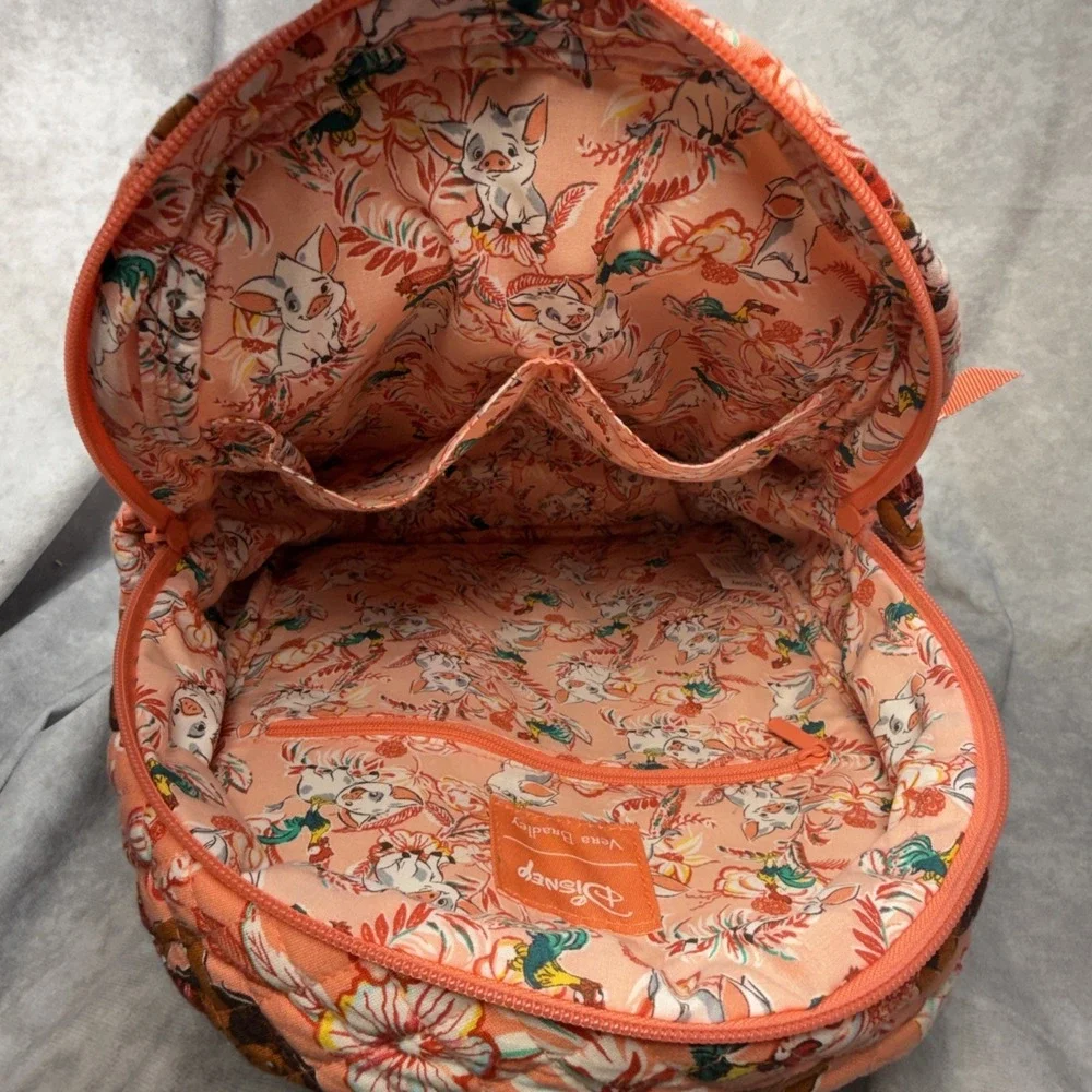Vera Bradley Disney MOANA ADVENTURE Small Backpack Coral VBJ23 12